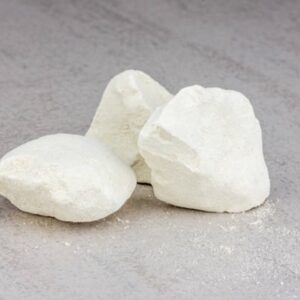3)- Talc Lumps Afghanistan Pure White (99% Brightness)