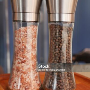 Imported Salt Shaker with Grinder